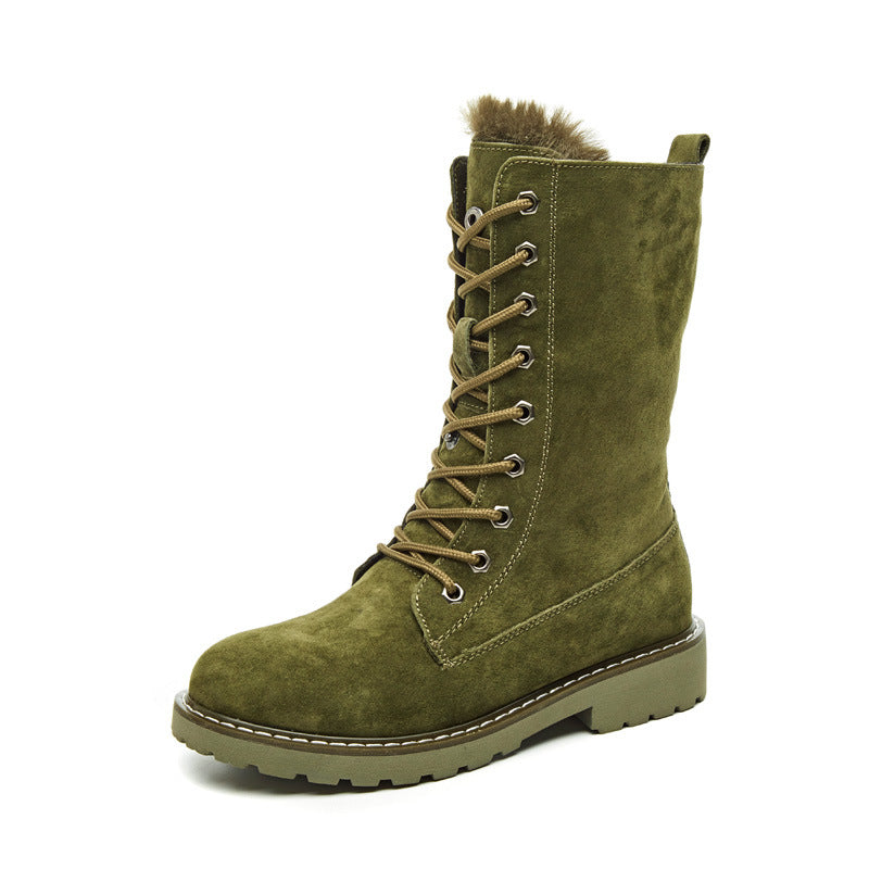 Sena Suede Women's Boots | Quality boots with lace-up closure
