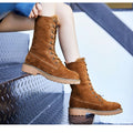 Sena Suede Women's Boots | Quality boots with lace-up closure