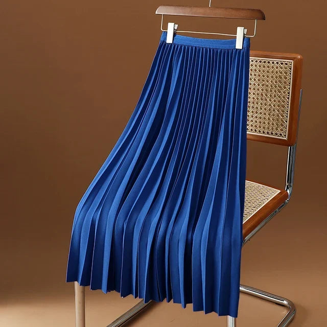 Pleated A-Line Skirt – Aurelia