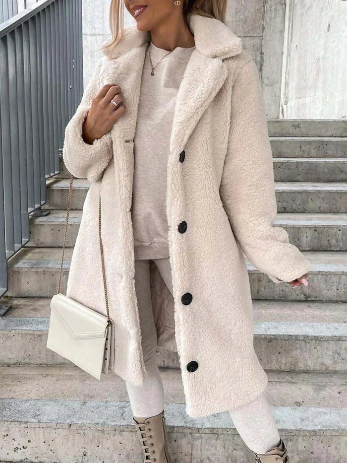 Daniella Teddy Coat | Long & Warm