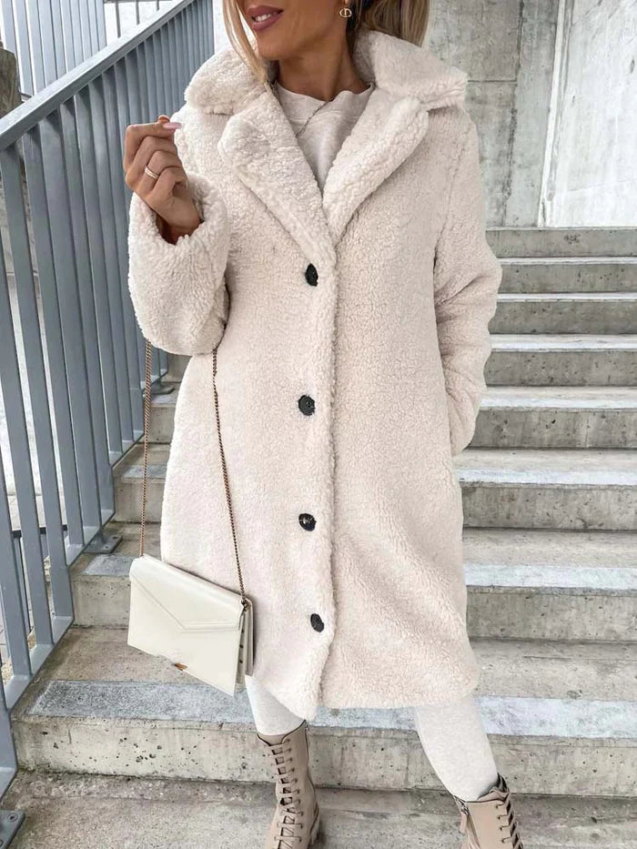Daniella Teddy Coat | Long & Warm