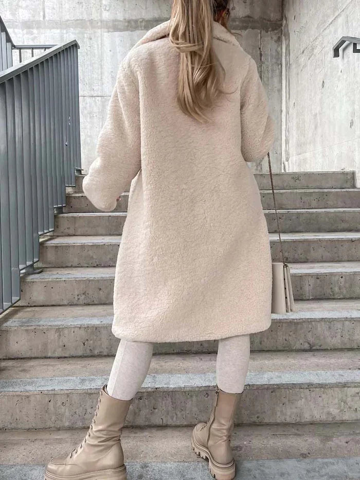 Daniella Teddy Coat | Long & Warm